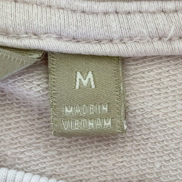 Athleta Woman's Sz M Light Piknk Sundown Hoodie w/ Kangaroo Pocket - Picture 6 of 9